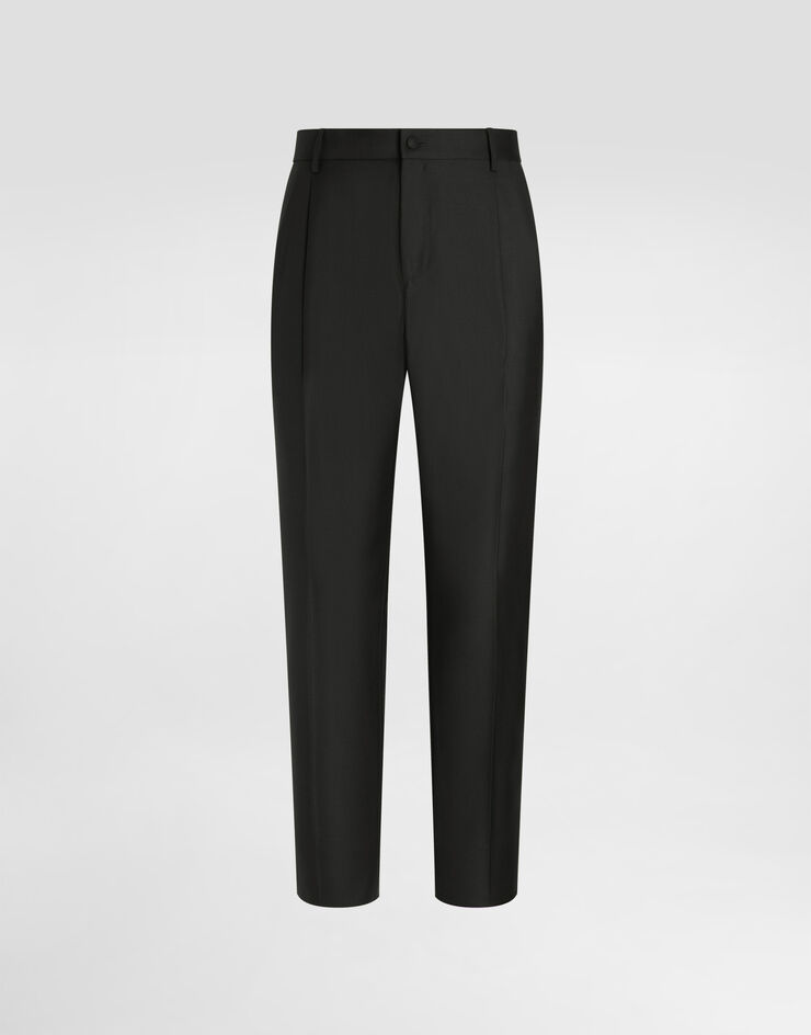 Dolce & Gabbana Virgin wool trousers Green GW0NETGK048