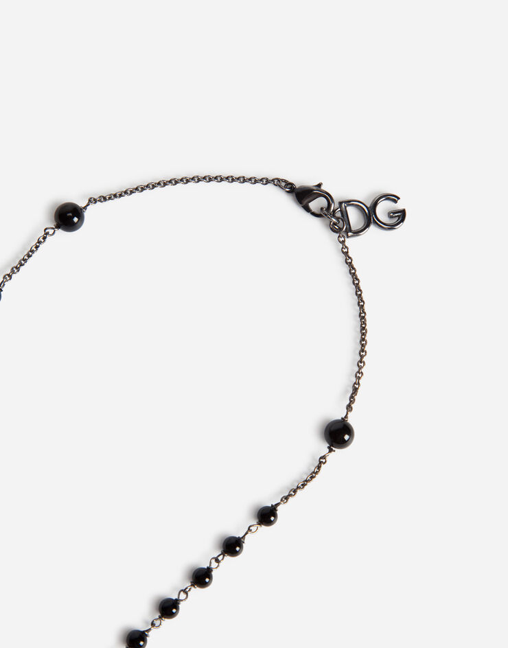 Dolce&Gabbana Collar rosario Plateado WNK5D1W1111