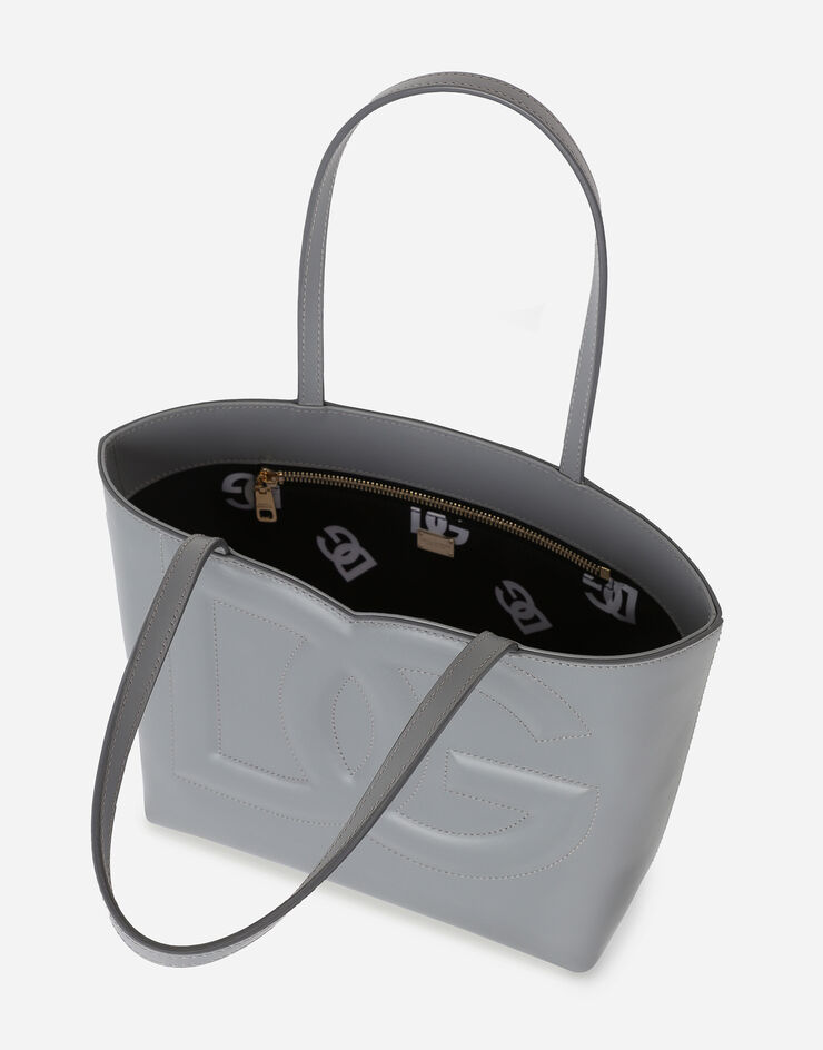 Dolce & Gabbana Small DG Logo shopper Grey BB7337AW576