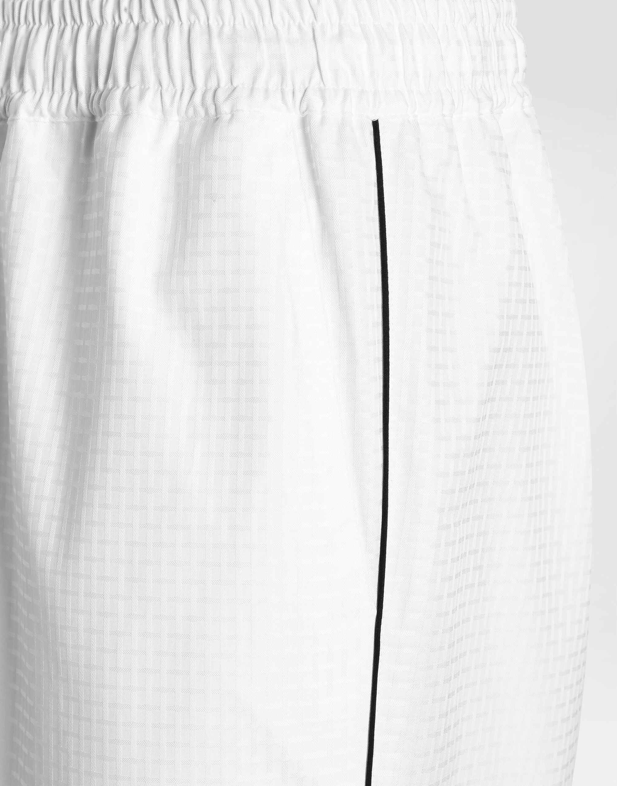 Structured fabric vanity trousers in White for Men | Dolce&Gabbana® US