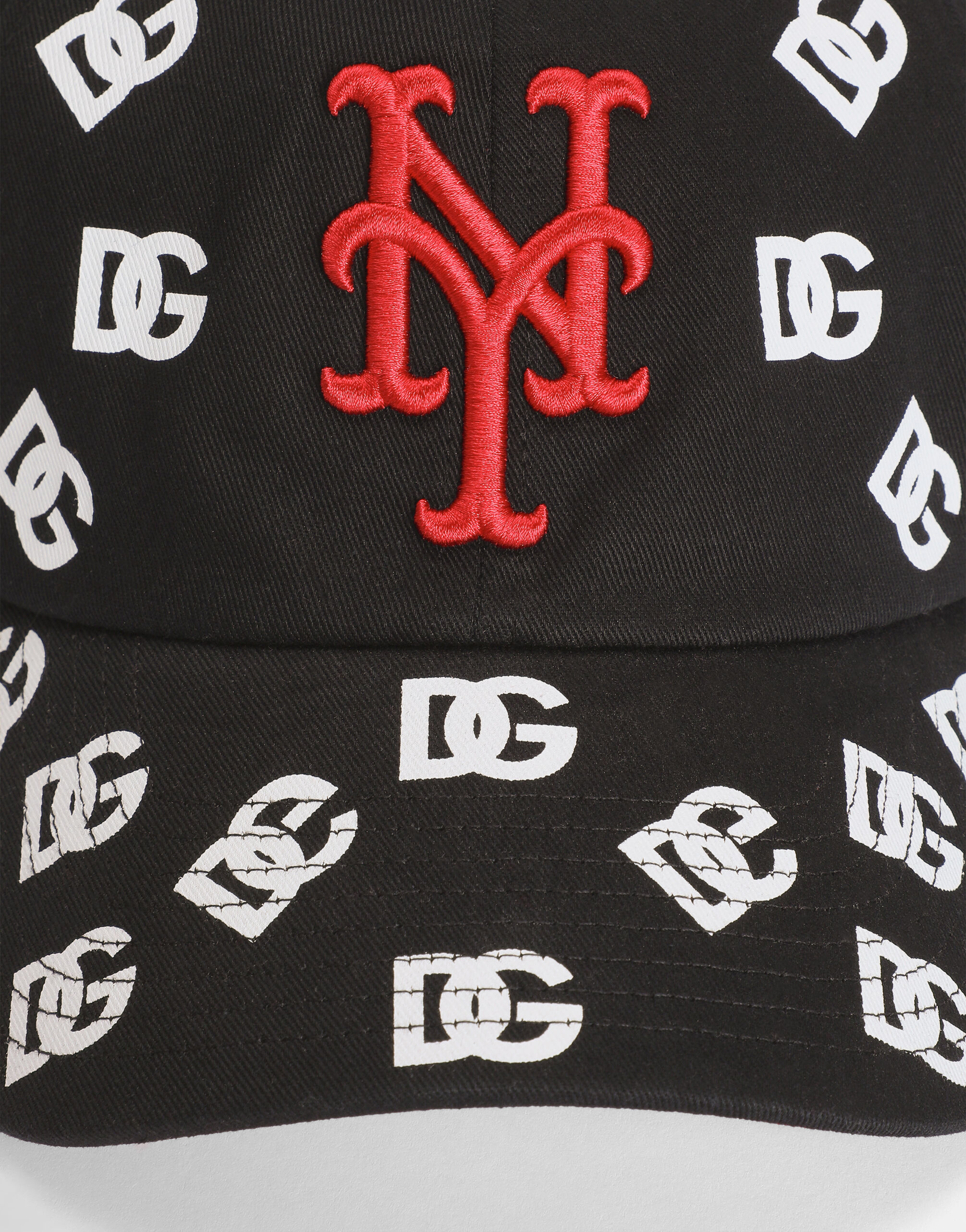 Dolce&Gabbana X '47 New York Mets Logo-Print Baseball Cap in