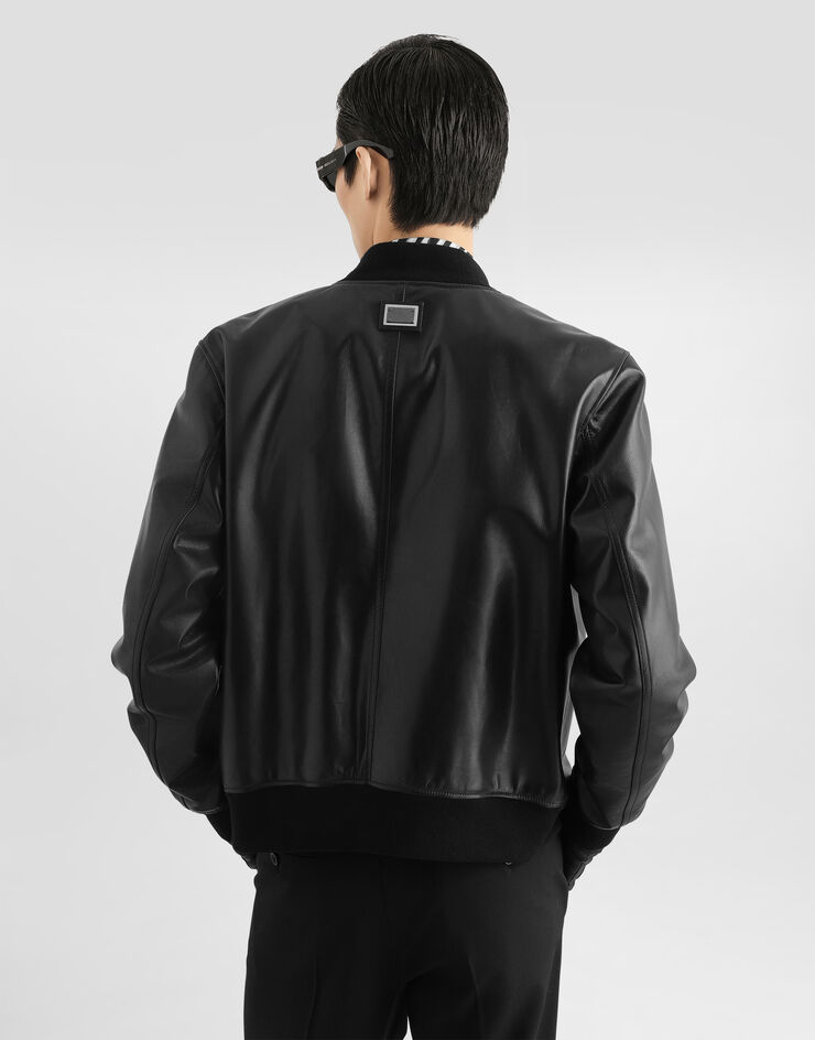 Dolce & Gabbana Calfskin bomber jacket  G9CLSLHUL2J