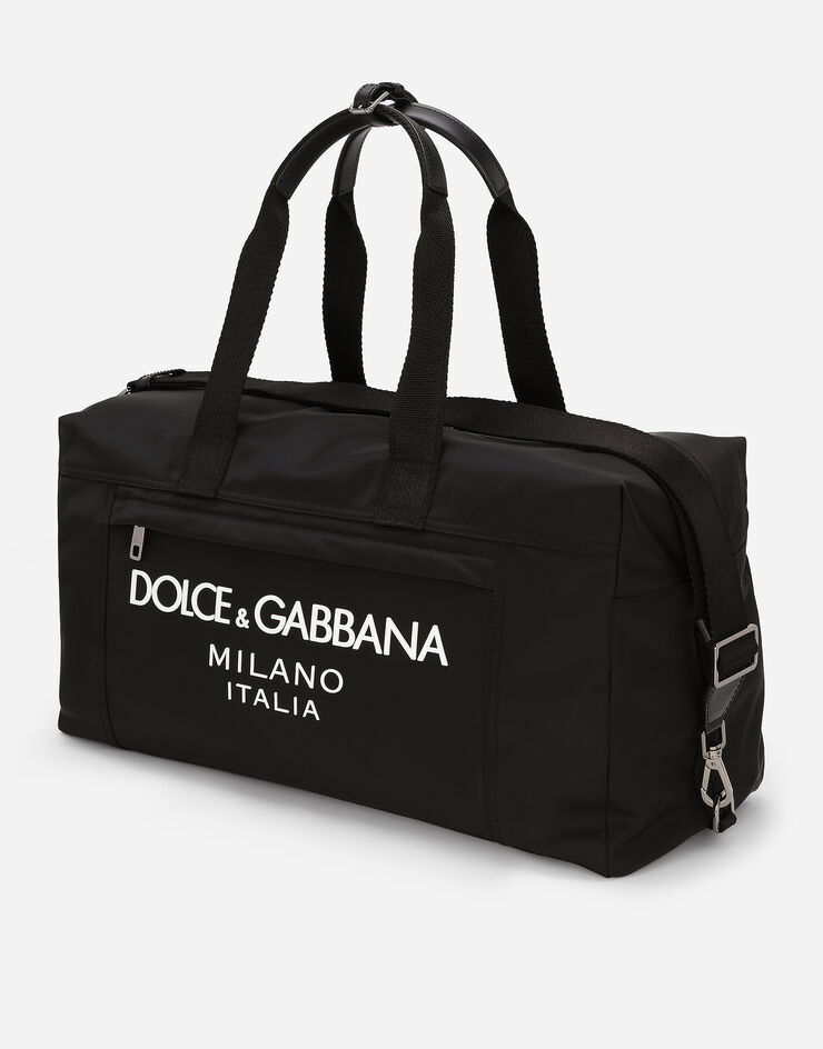 Dolce & Gabbana Nylon holdall Black BM2335AG182