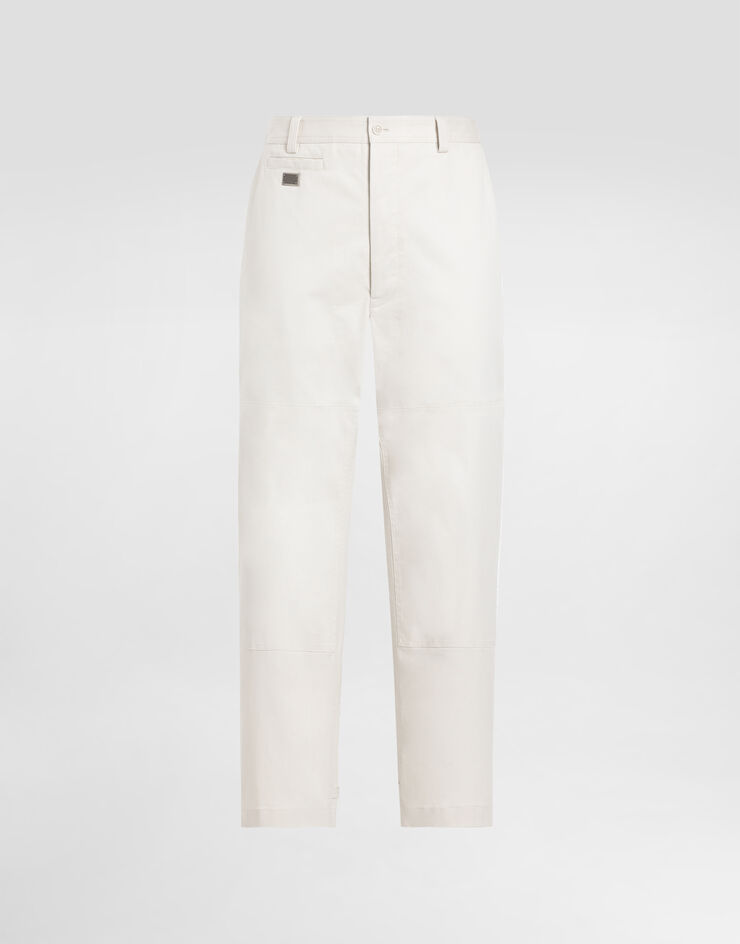 Dolce & Gabbana Cotton cargo pants with tag Beige GP0RSTFUFL3