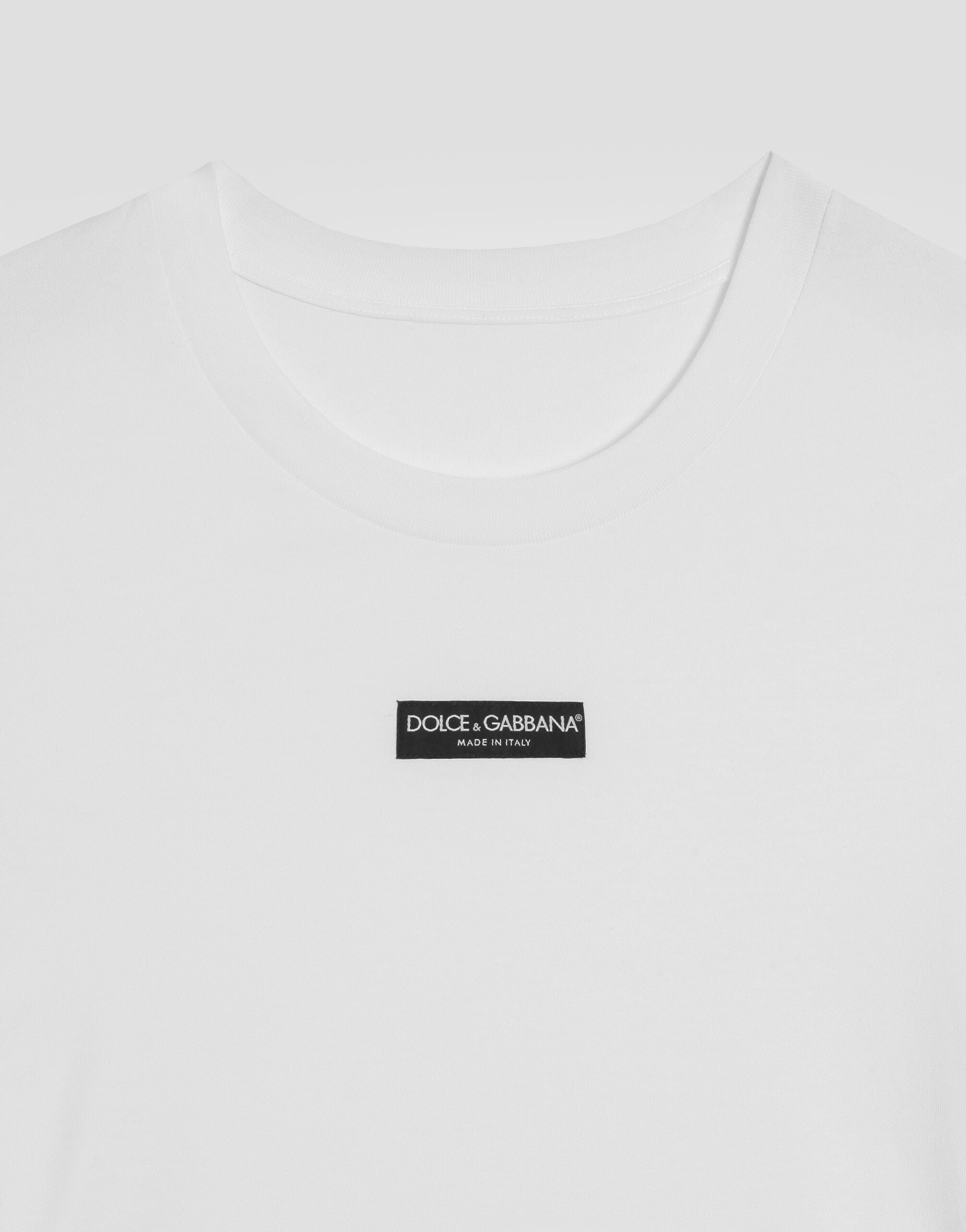 Jersey t-shirt in White for Women | Dolce&Gabbana® US