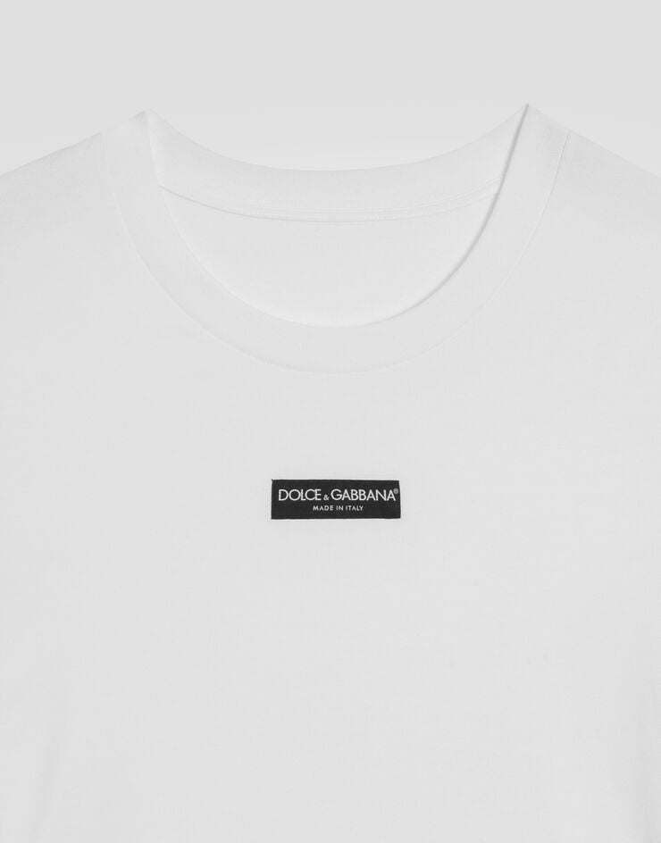 Dolce & Gabbana Jersey t-shirt White F8N08TGDDYH