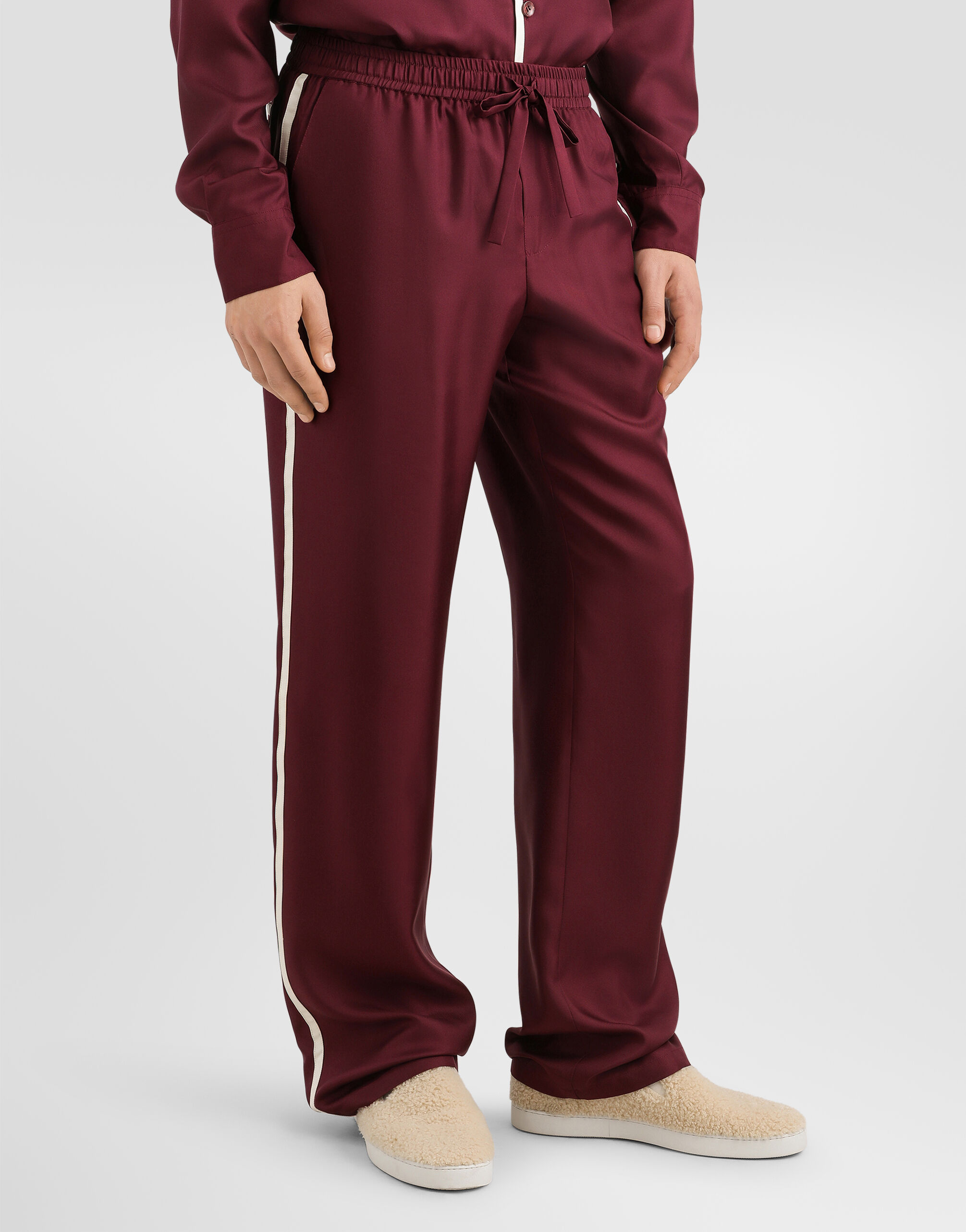 Vanity silk twill trousers - thumbnail 2