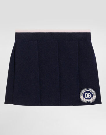 Dolce & Gabbana Knit skirt Blue L5KI06JDVB7