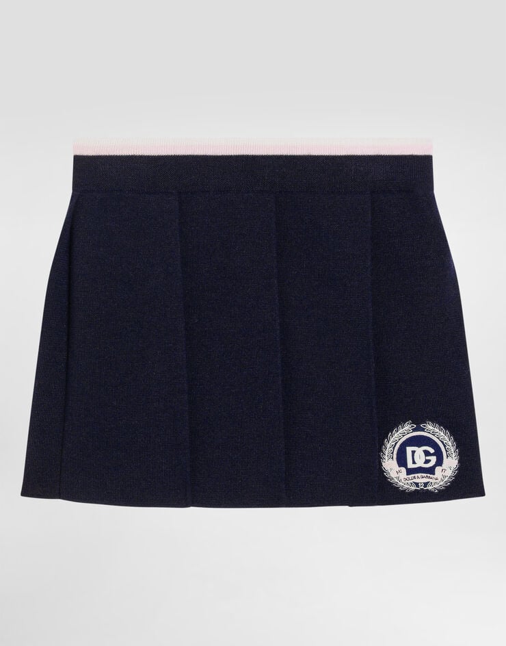 Dolce & Gabbana Knit skirt Blue L5KI06JDVB7