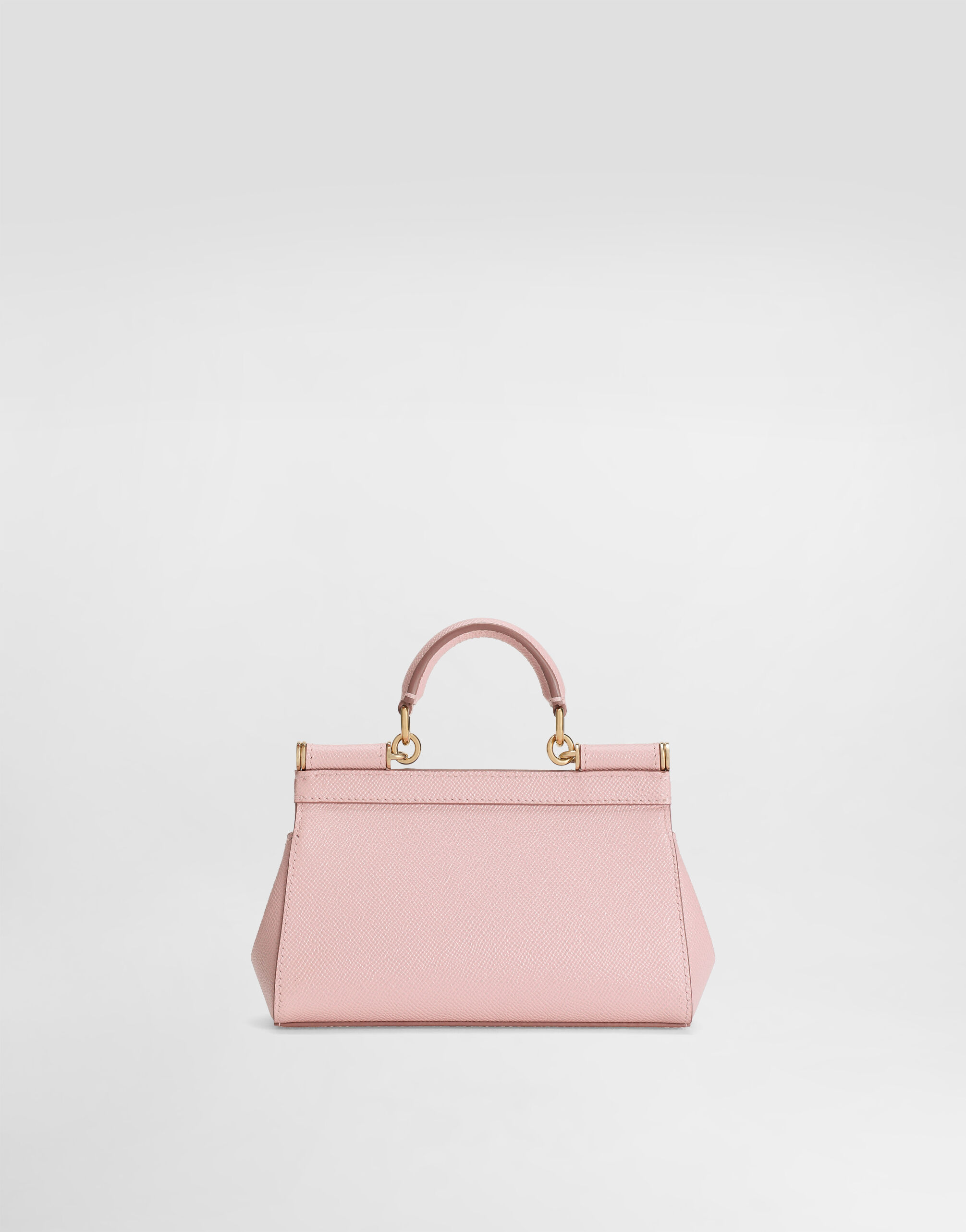 Mini Sicily handbag in dauphine calfskin in Pink for Women