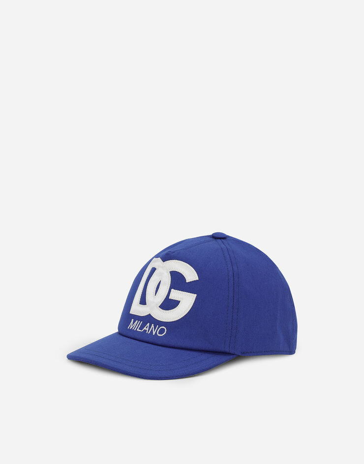 Dolce & Gabbana Gorra de béisbol con logotipo DG Azure LB4H80G7KN0