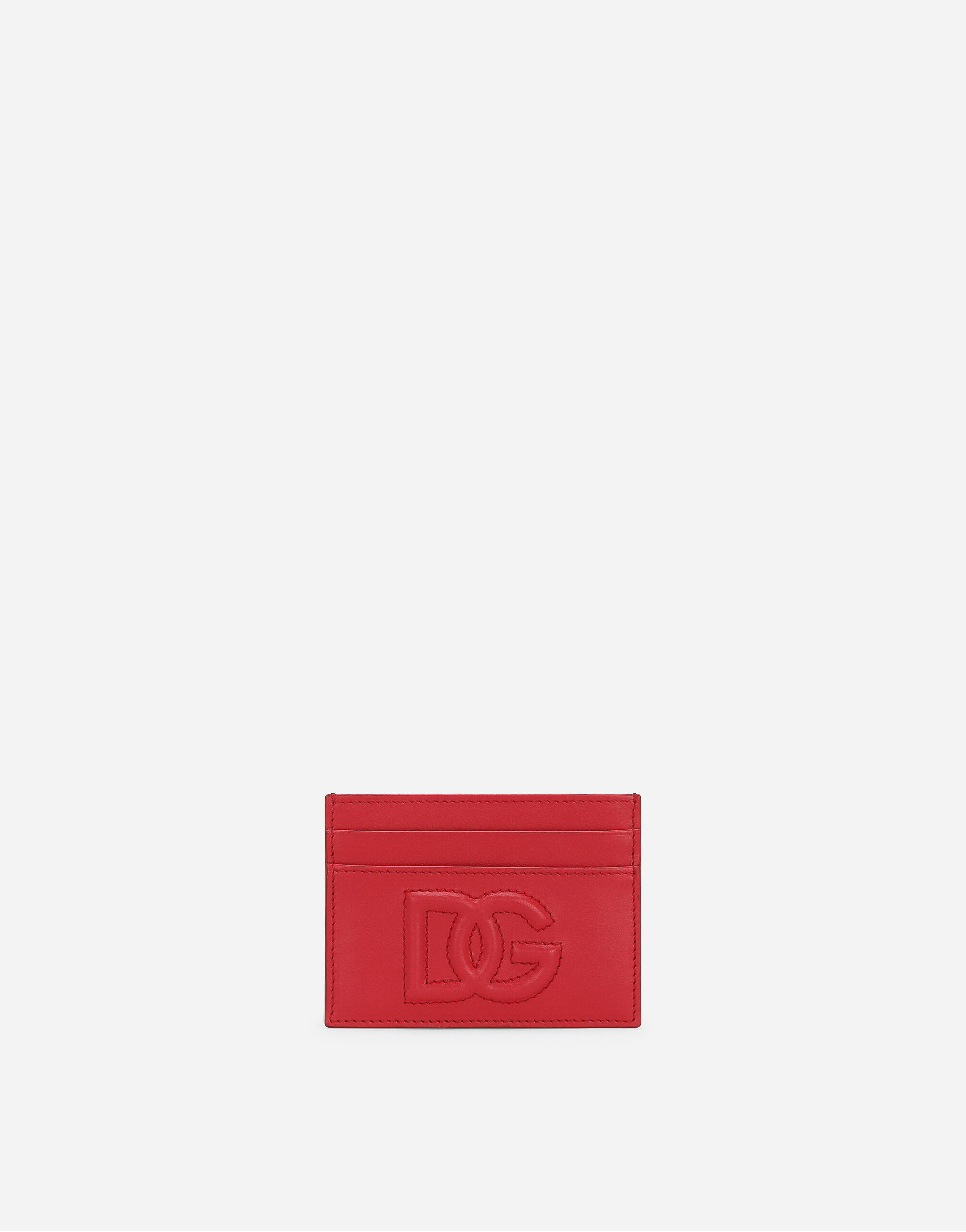 Dolce & Gabbana DG Logo card holder Red BI0330AG081