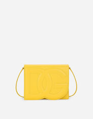 Dolce & Gabbana Calfskin DG logo crossbody bag Yellow BB7337AW576