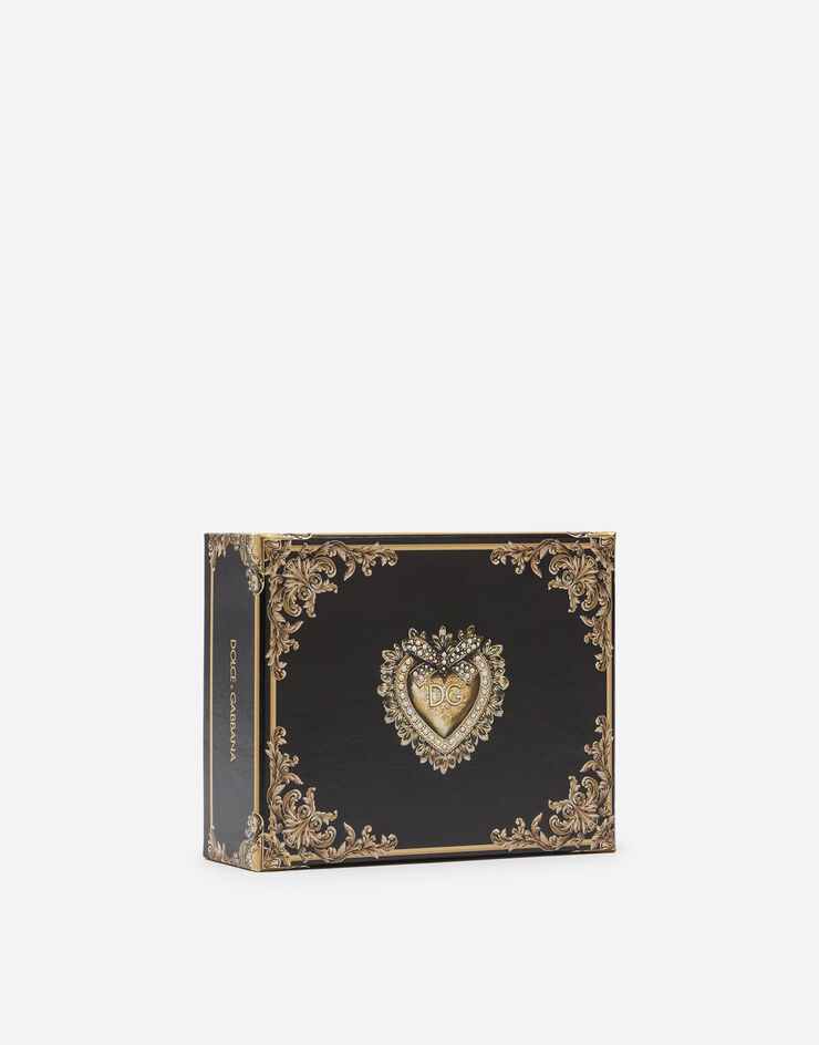 Dolce & Gabbana Devotion continental portemonnaie gross SCHWARZ BI1268AV967