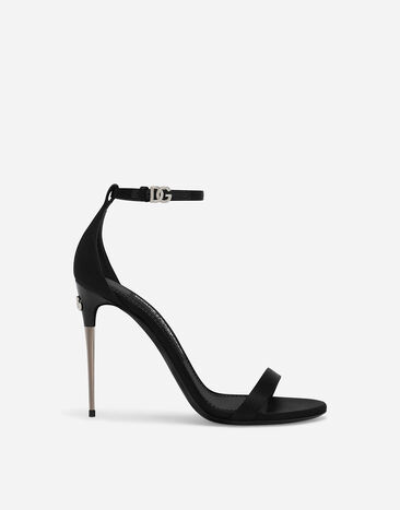 Dolce & Gabbana Satin sandals White CK2288A5355