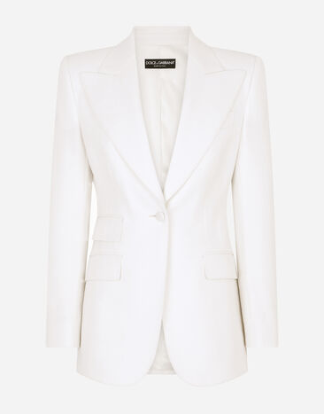 Dolce & Gabbana Jacket in natté fabric Print F26S5TFSIBD