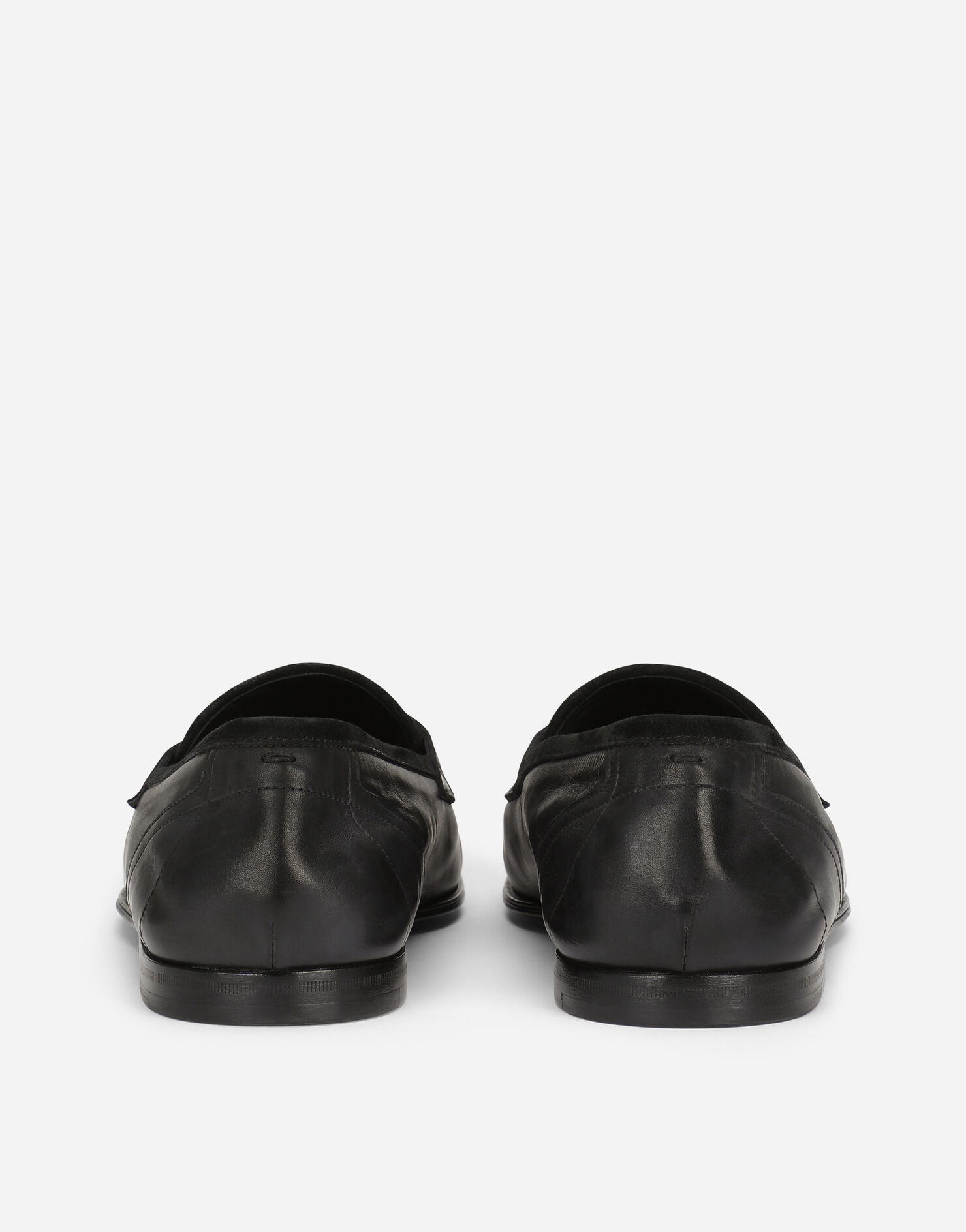 SLIPPERS IN BLACK CALFSKIN QUILTED