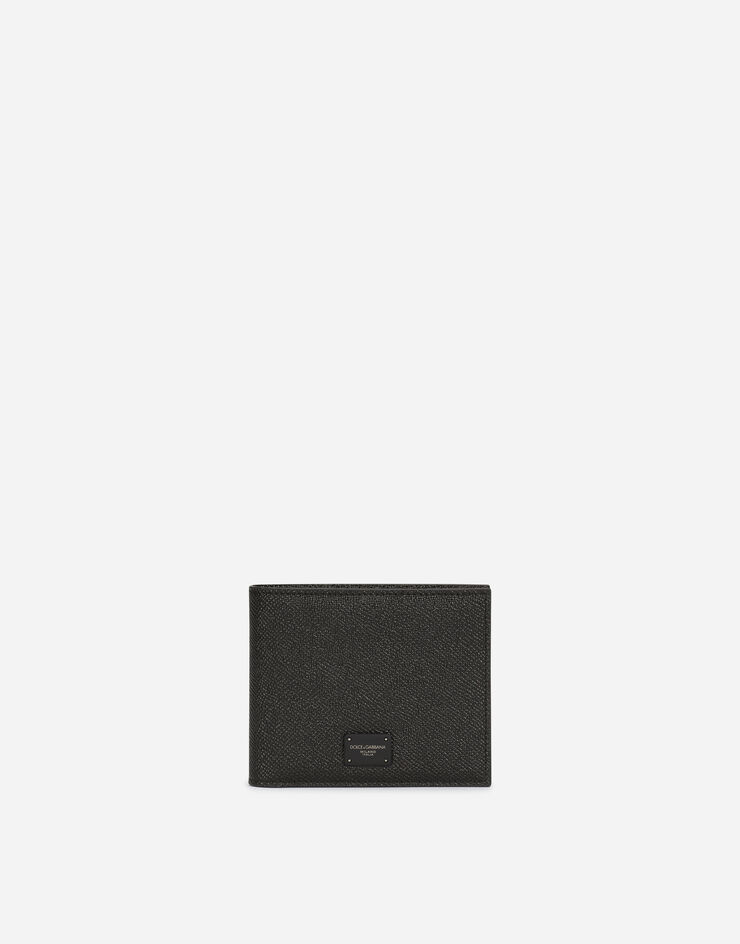 Dolce & Gabbana Calfskin bifold wallet Black BP3102AZ602