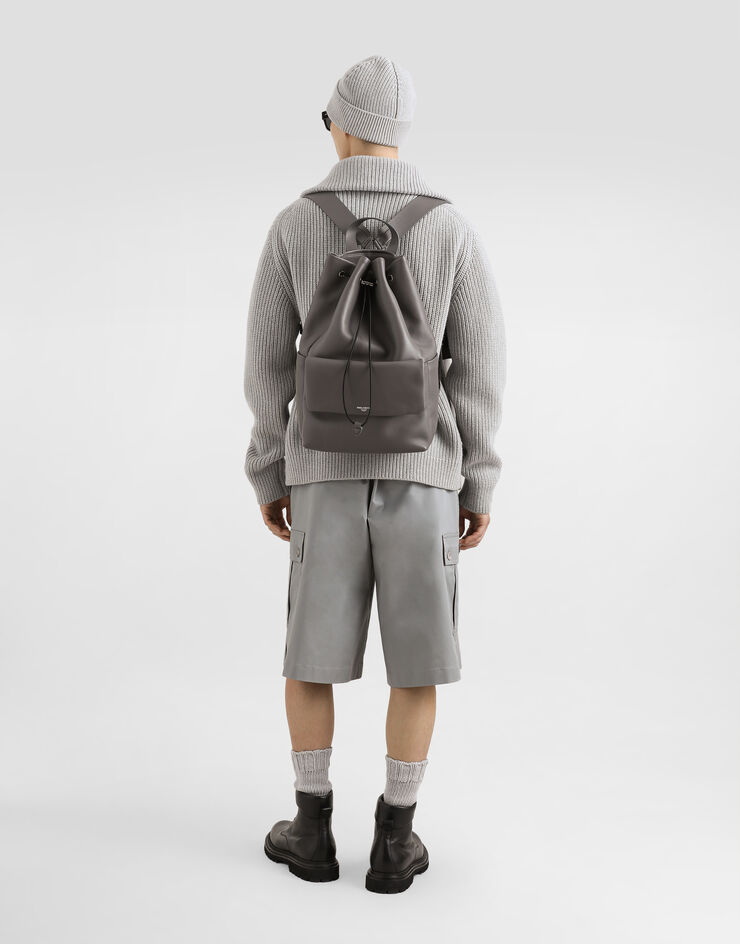 Dolce & Gabbana Cargo-Bermudas aus Baumwolle Grau GP0Y3TFUFNV