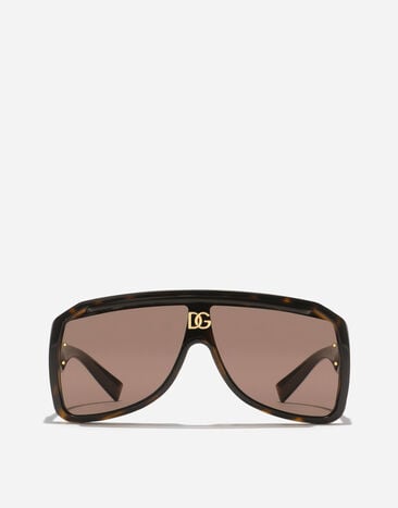 Dolce & Gabbana DG Crossed Sunglasses Havana VG6205VN273
