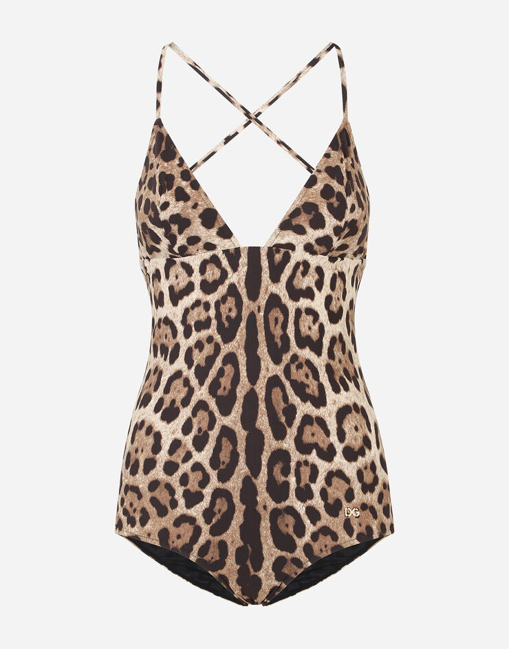 Dolce & Gabbana Leopard-print one-piece swimsuit IMPRIMÉ ANIMALIER O9A73JFSGDM