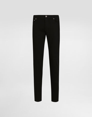 Dolce & Gabbana Black wash skinny stretch jeans Multicolor GKLOMTFRBC0