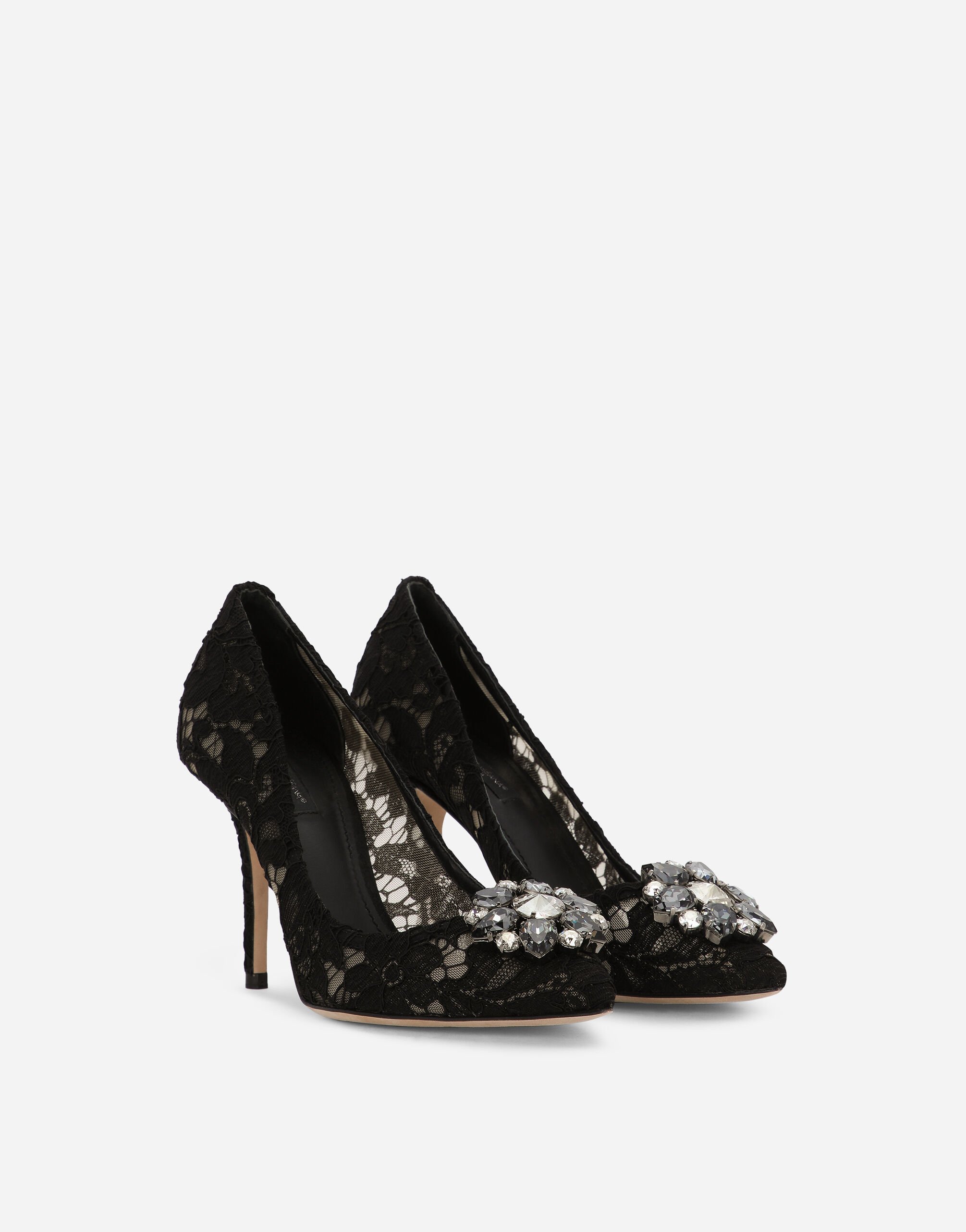 高評価なギフト - Crystals With Lace Taormina In Pump Women Dolce&Gabbana | バレエシューズ