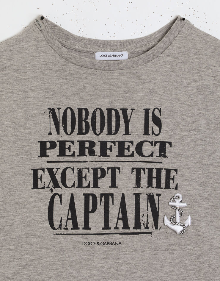 Dolce & Gabbana Jersey t-shirt Grey L4JTJWG7QNA