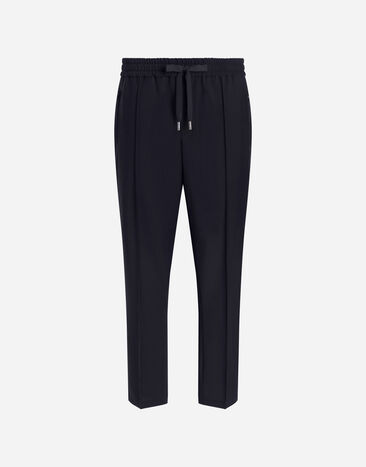Dolce & Gabbana Wool jogging pants Blue GYACETGK306
