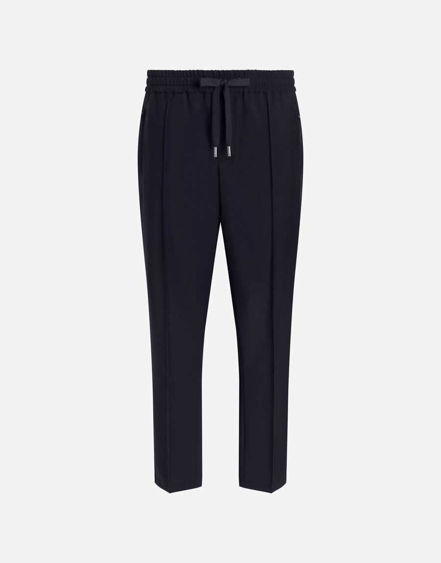 Wool jogging pants
