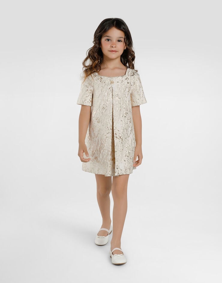 Dolce & Gabbana Brocade dress Multicolor L54DJ0FJSC6