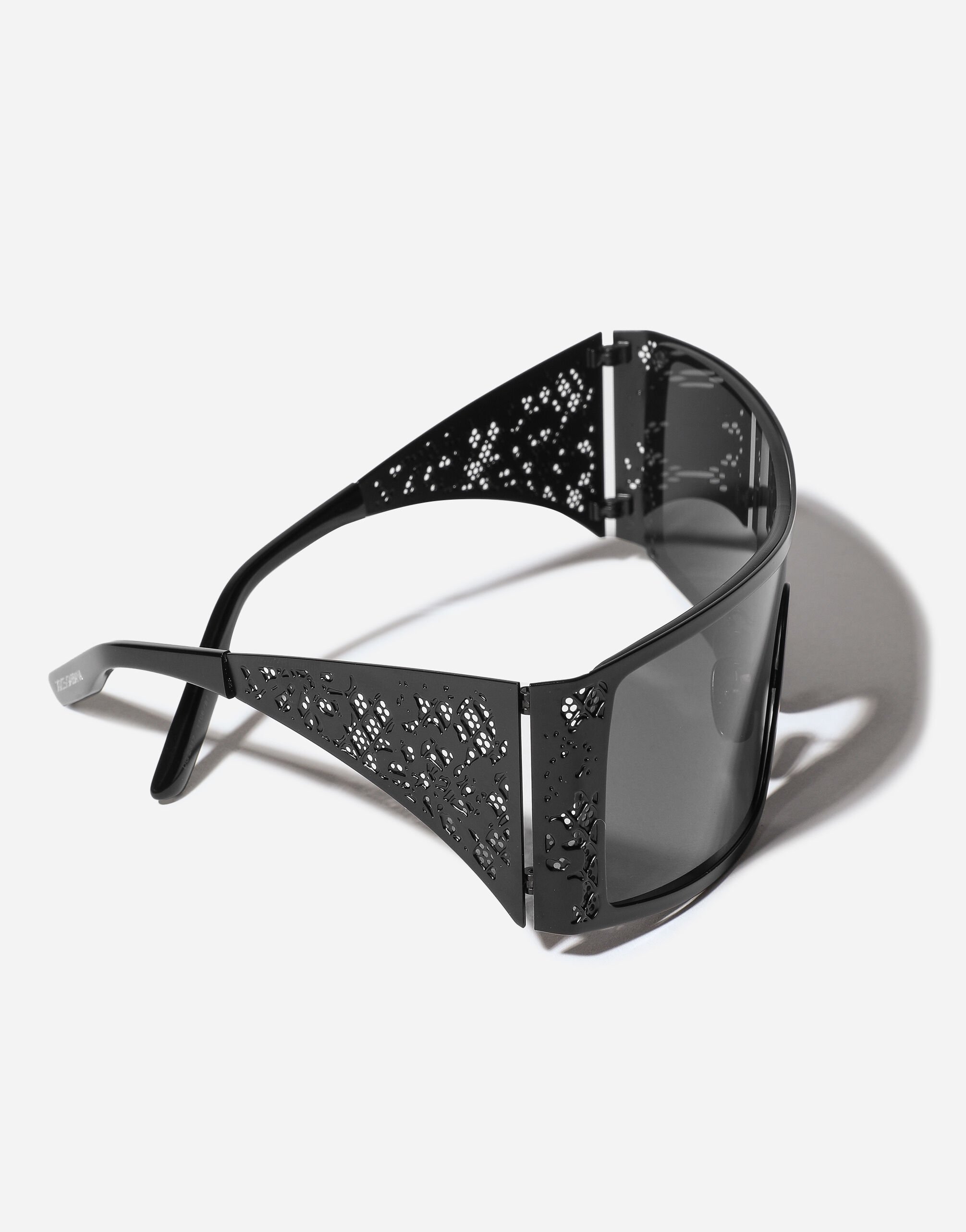 【DOLCE & GABBANA】シールドサングラス ブラックのウィメンズ シールド サングラス | Dolce&Gabbana®
