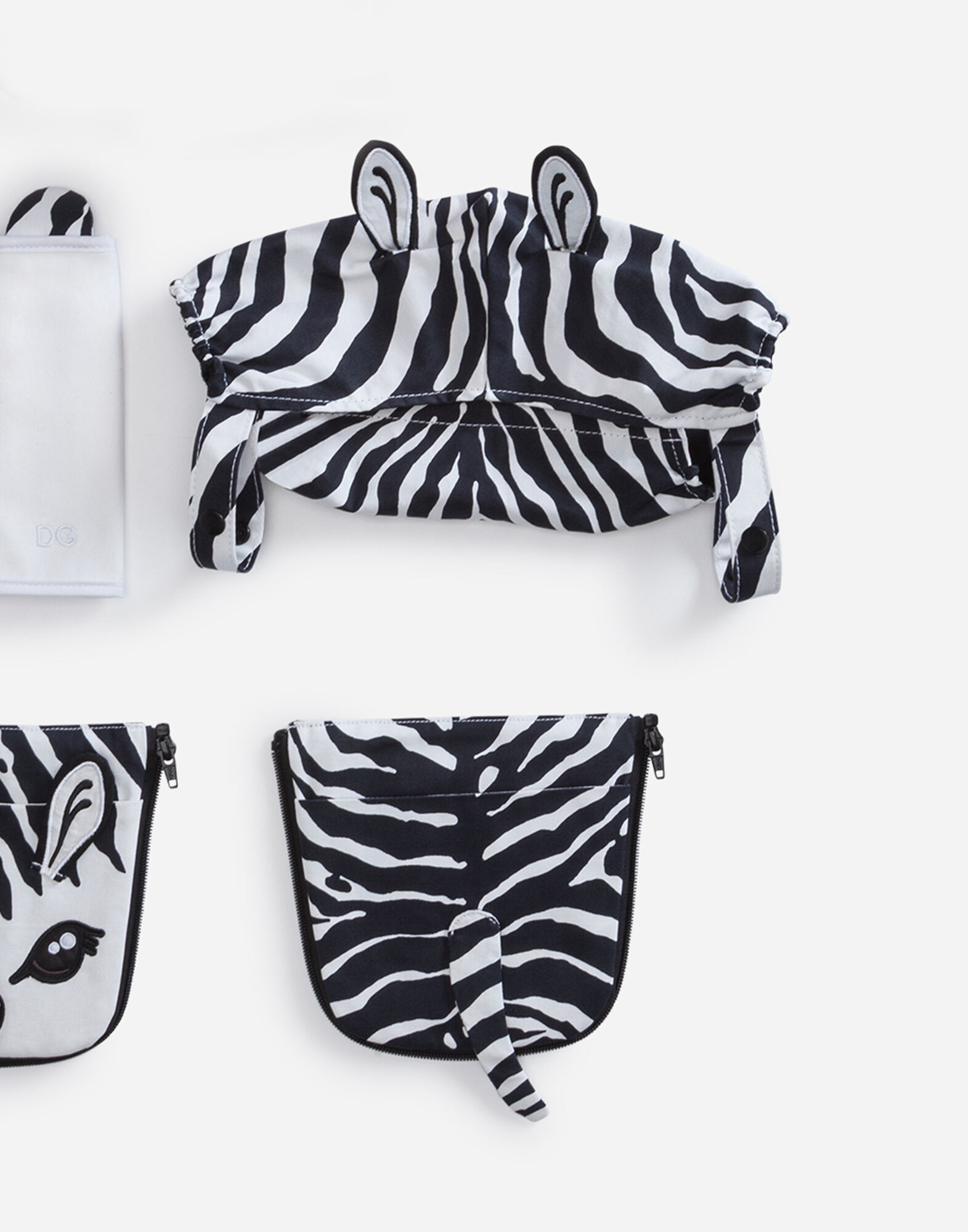 Zebra cover for baby carrier in Multicolor for Boys Dolce Gabbana