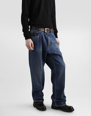 Dolce & Gabbana Pantalón vaquero de algodón Multicolor GWVNXDG8NJ8