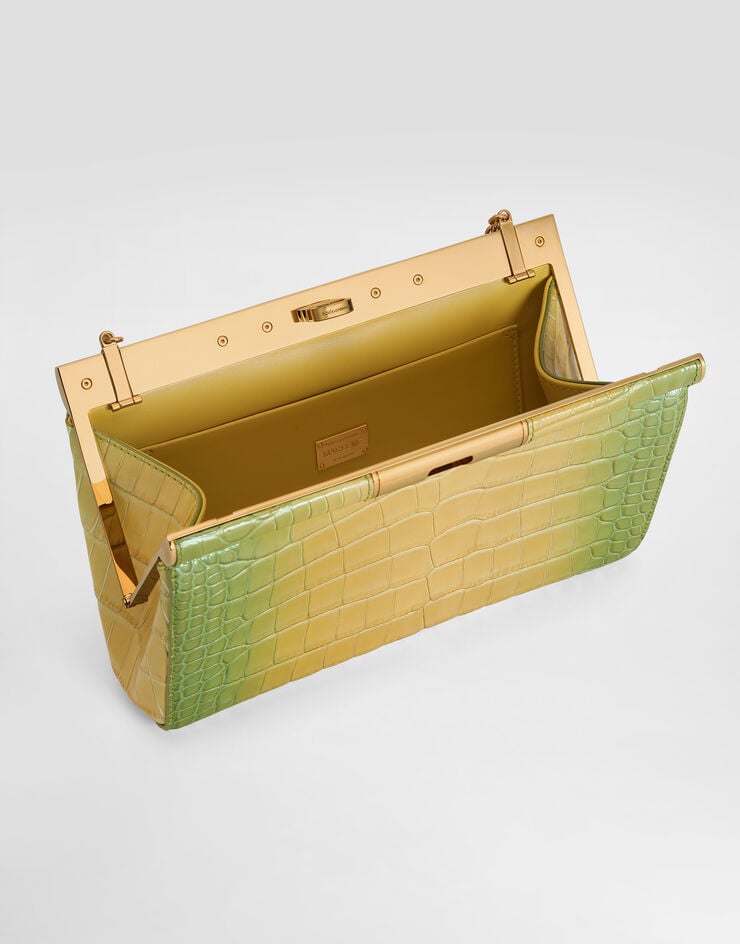 Dolce & Gabbana Marlene degradé alligator shoulder bag Multicolor BB7620A2H57