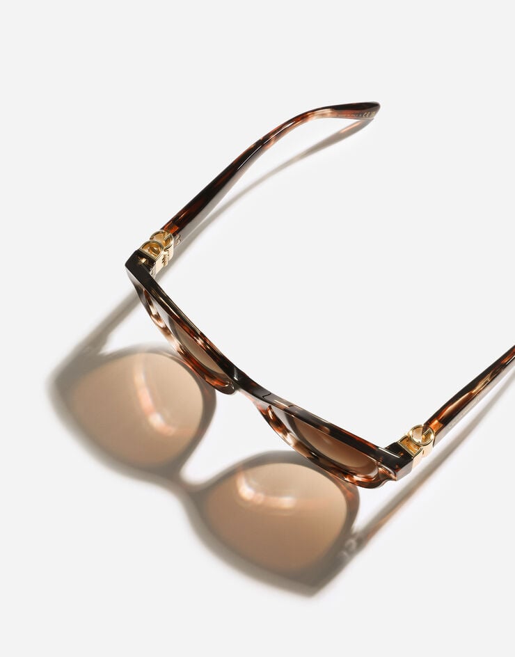 Dolce & Gabbana DG Hinge Sunglasses Dark red havana VG4533VP274