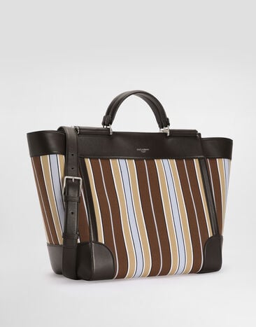 Dolce & Gabbana Handtasche Sicily aus Jacquardstoff Multicolor BM2448B0379