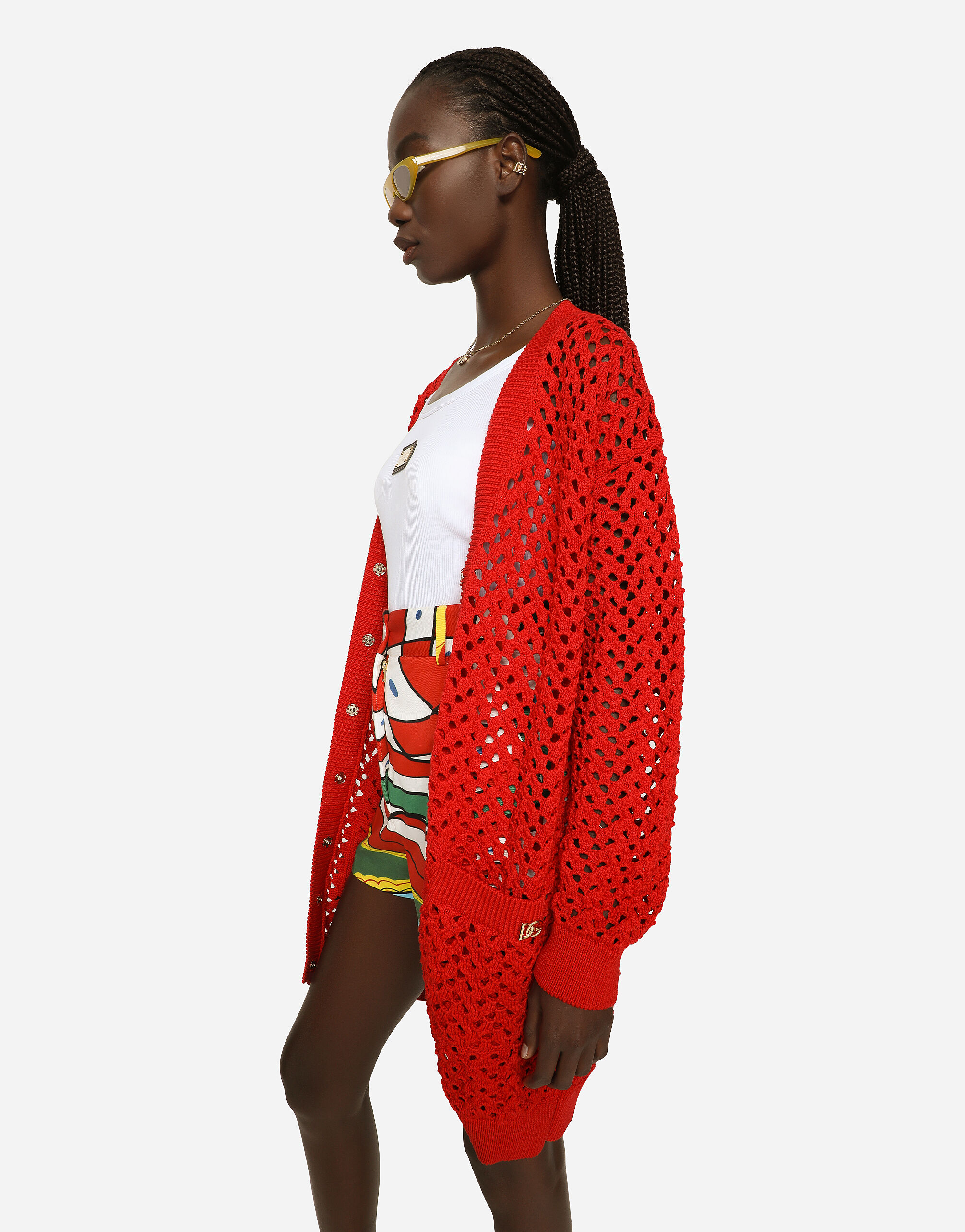 Dolce & gabbana crochet jacket shop
