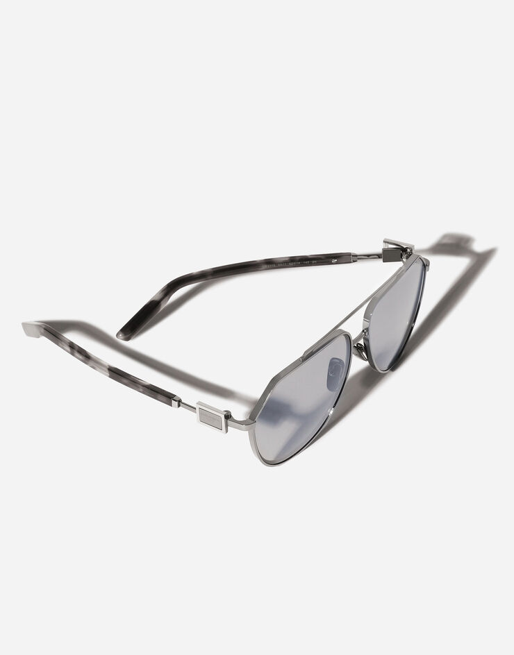 Dolce & Gabbana Occhiali da sole Smart Grigio metallizzato VG2315VM041