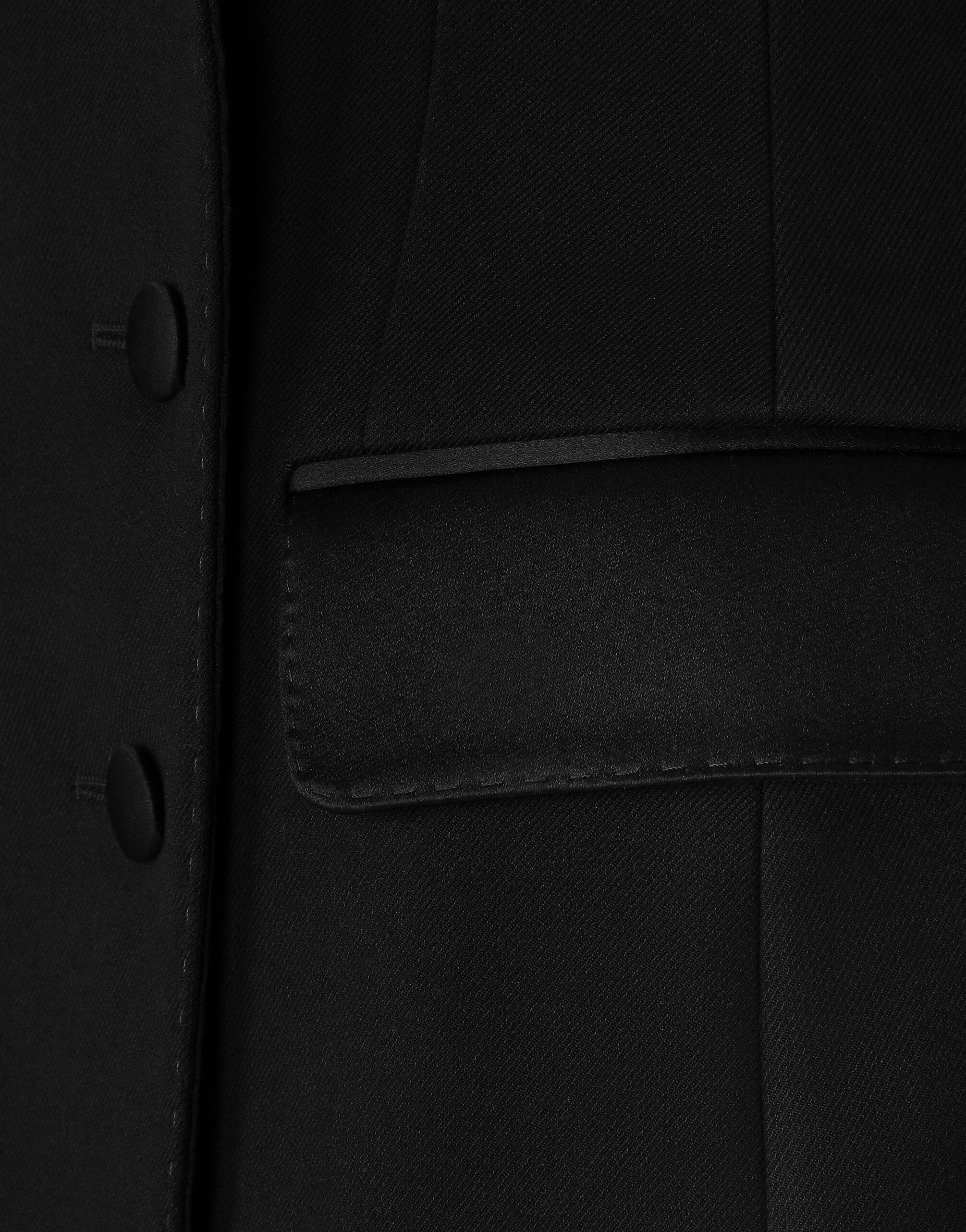 ブラックのウィメンズ DOLCE ダブルストレッチウール ダブル
