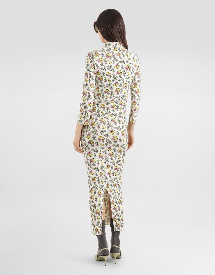 Dolce & Gabbana Small floral-print skirt Dolce & Gabbana Small floral-print skirt Multicolor FXO39TJAHLS