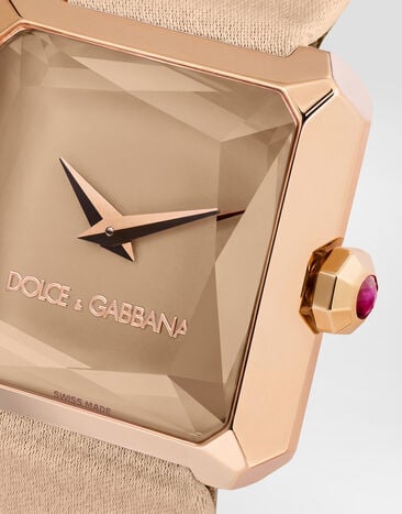 Dolce & Gabbana Sofia-Uhr in Roségold Dolce & Gabbana Sofia-Uhr in Roségold BEIGE WWFC2GXCKCT