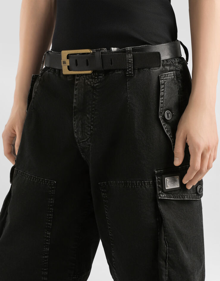 Dolce & Gabbana Cotton bermuda shorts Dolce & Gabbana Cotton bermuda shorts Black GV0UHTG8OI2