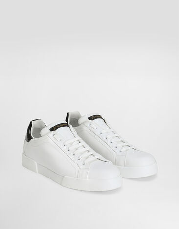 Dolce & Gabbana Portofino Sneaker in calfskin Multicolor CS1558B7338