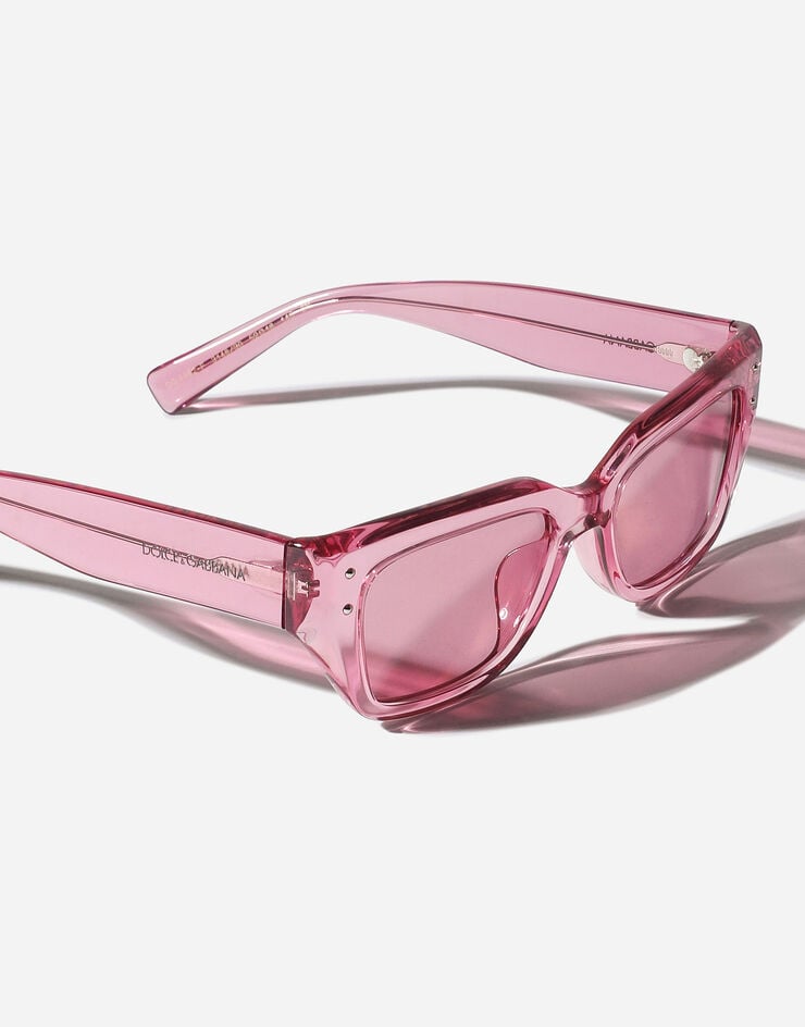 Dolce & Gabbana Солнцезащитные очки DG Sharped розовый VG446BVP830