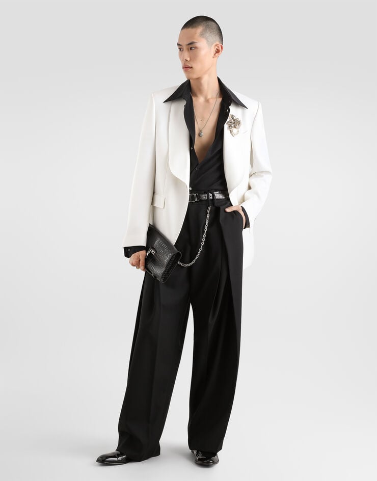 Dolce & Gabbana Gold crêpe de chine shirt Dolce & Gabbana Gold crêpe de chine shirt Black G5NP9TGK522
