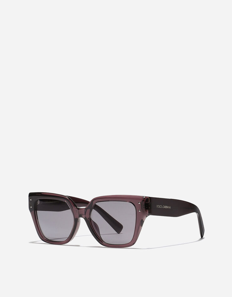 Dolce & Gabbana Sonnenbrille DG Sharped Transparentes Violett VG447AVP5AK