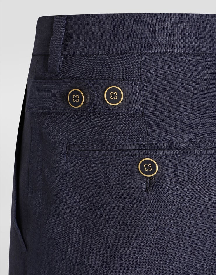 Dolce & Gabbana Linen pants Dolce & Gabbana Linen pants Blue GY6IETGK320