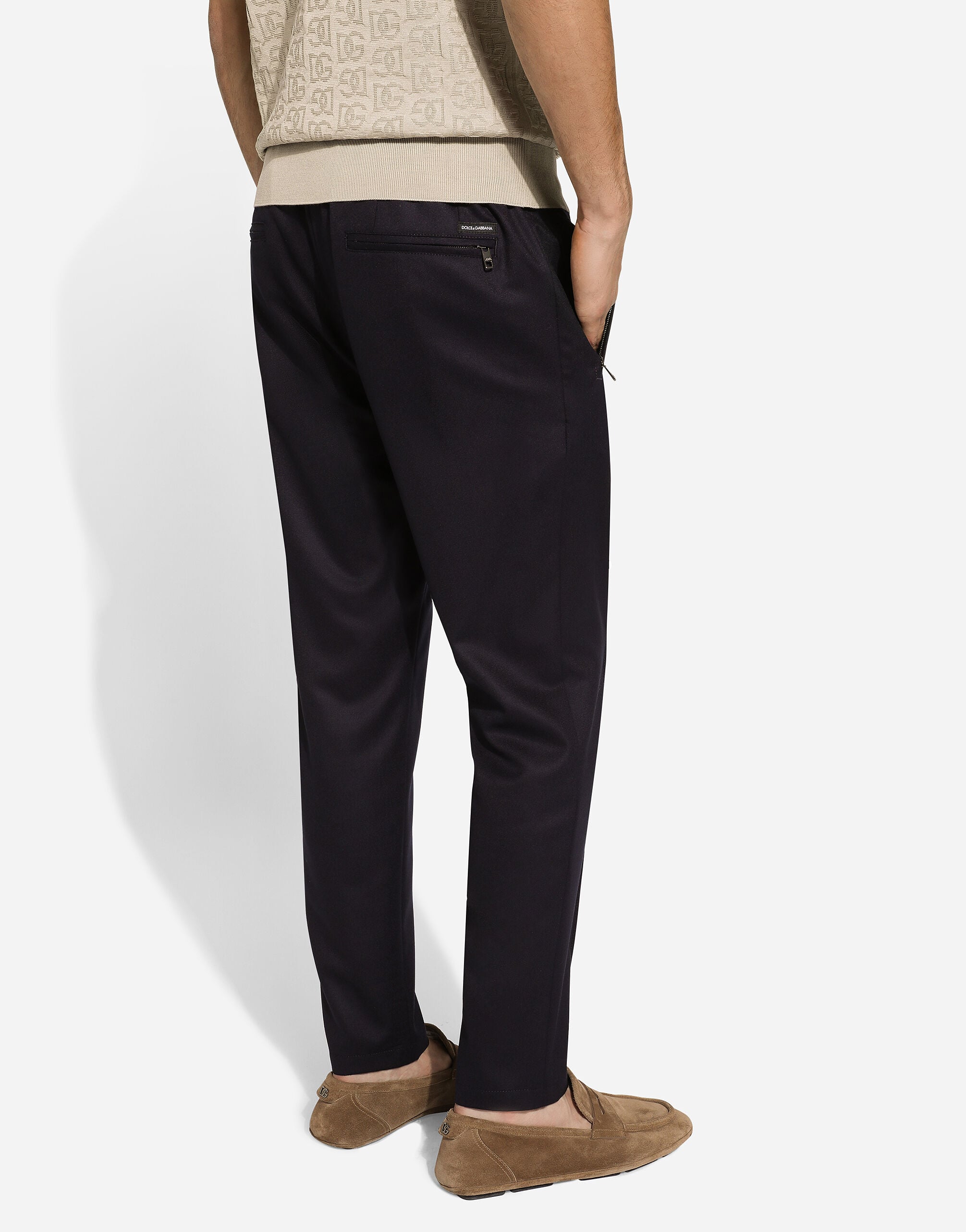 Wool jogging pants - thumbnail 9