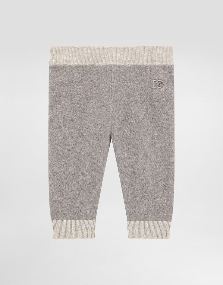 Dolce & Gabbana Wool and cashmere trousers Grey L1KP13JGMB8